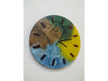 Hodiny 4 barvy 14: téma "pět elementů podle čínské medicíny"