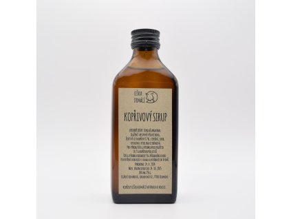 kopřivový sirup na lžičku
