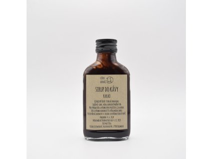sirup do kávy kakao