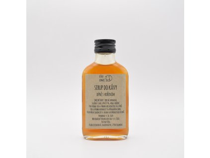 sirup do kávy dýně s kořením