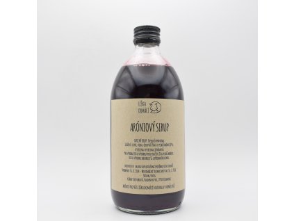 aróniový sirup 500 ml