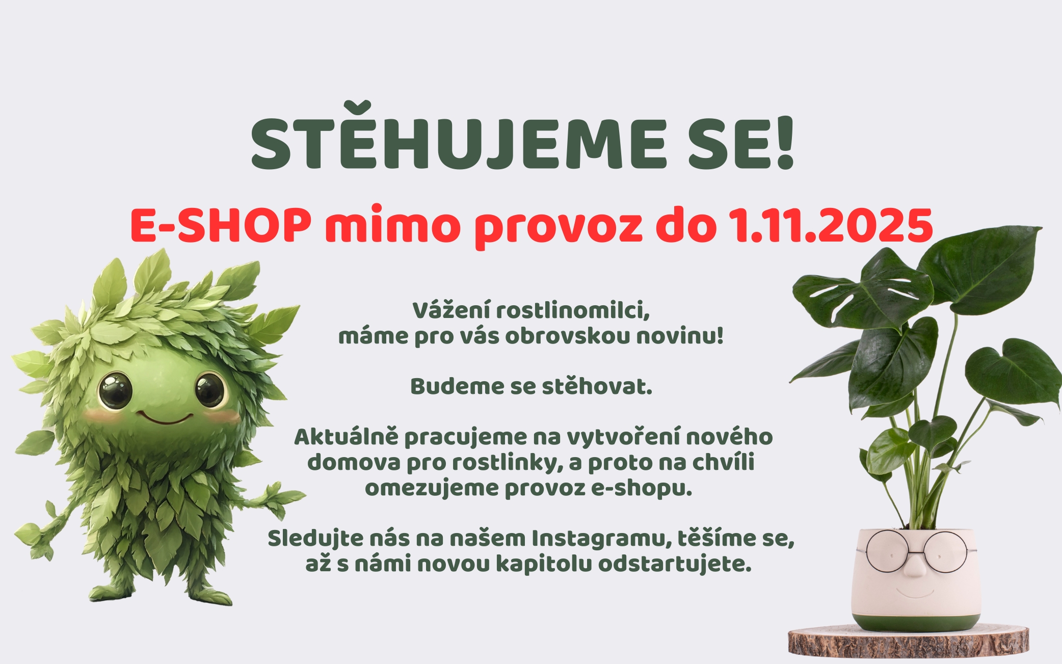 Máme zavřeno do 1.11.