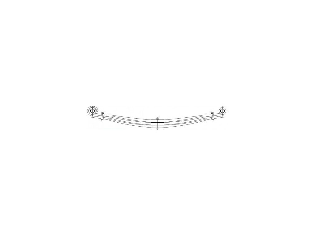 3480 listove pero scania 82 92 112 142 predni trojliste