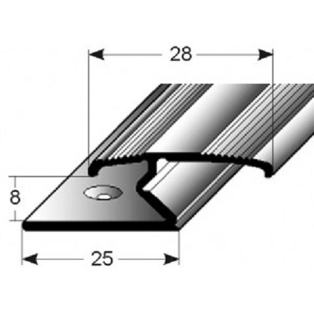 dvojity-svrny-profill-aluminium-elox-vrtany