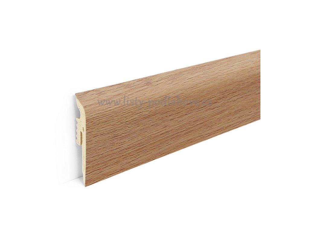 PVC soklová lišta k podlaze Afirmax BiClick | 161 Goldberg Oak (220 cm)