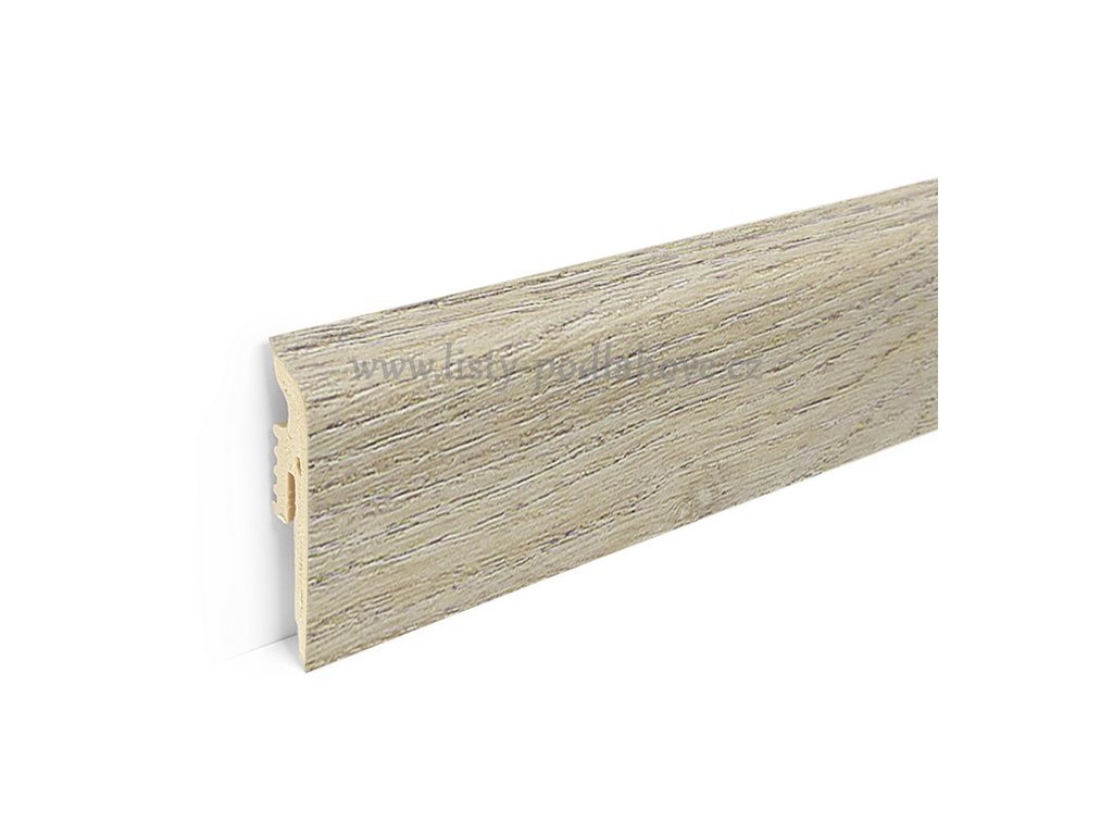PVC soklová lišta k podlaze Afirmax BiClick | 112 Bradford Oak (220 cm)