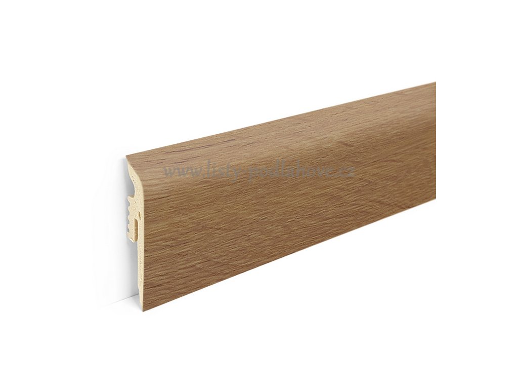 PVC soklová lišta k podlaze Afirmax BiClick | 163 Rossport Oak (220 cm)
