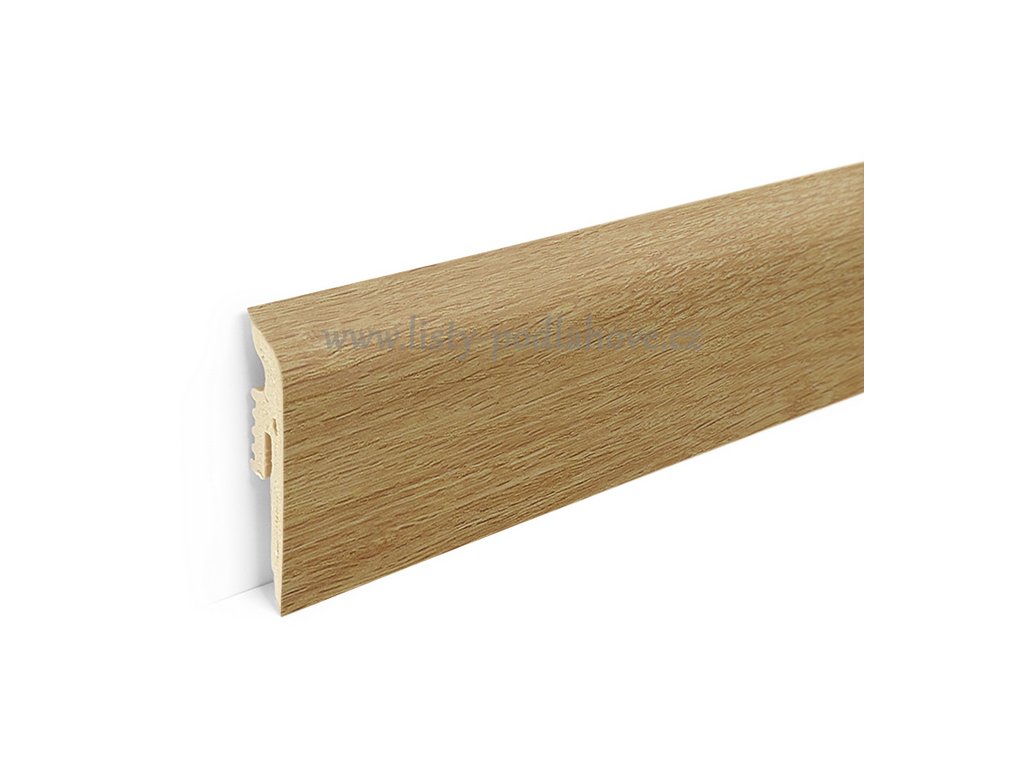 PVC soklová lišta k podlaze Afirmax BiClick | 159 Newport Oak (220 cm)