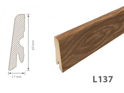 Lišta MDF original Egger L 137