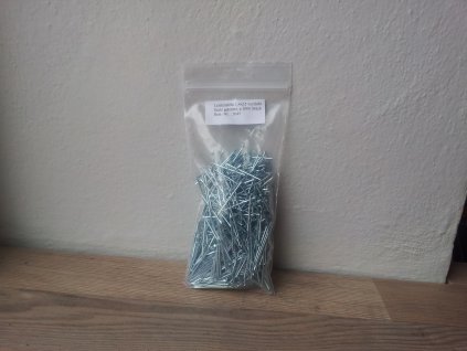 Hřebíky lištové 1,4 x 35 pozink 1000 ks