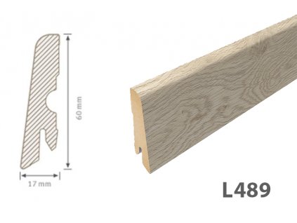 Lišta MDF original Egger L 489