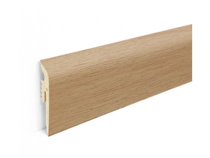 PVC soklová lišta k podlaze Afirmax BiClick | 158 Monument Oak (220 cm)