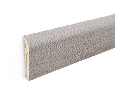 PVC soklová lišta k podlaze Afirmax BiClick | 102 Scandinavian Oak (220 cm)