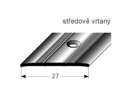 Přechodový profil  27 x 1,7 mm, šroubovací