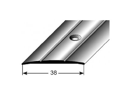 Přechodový profil  37 x 1,8 mm, šroubovací