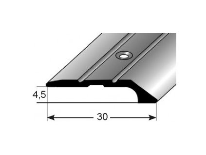 Ukončovací profil  30 x 4,5 mm, šroubovací