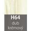 Dub krémový H64