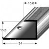 Zásuvný profil  pro dřevo  15 mm