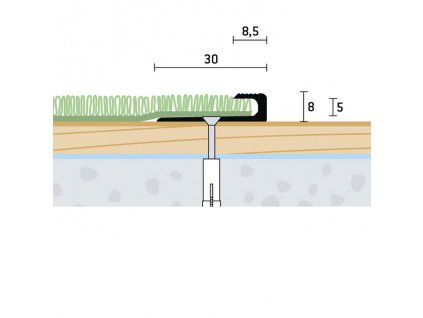 UP 30x8x5 V 1