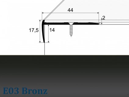 E03 Bronz do 2 mm