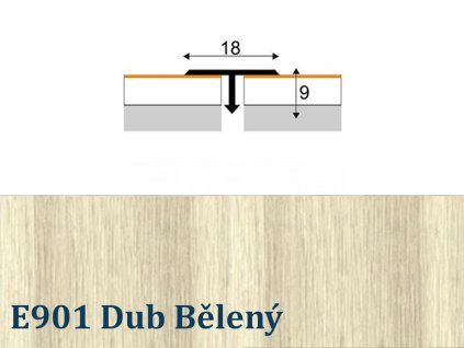 T18 dub bělený E901