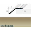 E02 šampaň nájezd do 14 mm