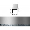 Küberit 279 U 9,2 x 7 F2G Imitace nerez kartáčovaná