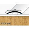 PROFIL Team - P25A Dub 30 mm oblá přechodová samolepící
