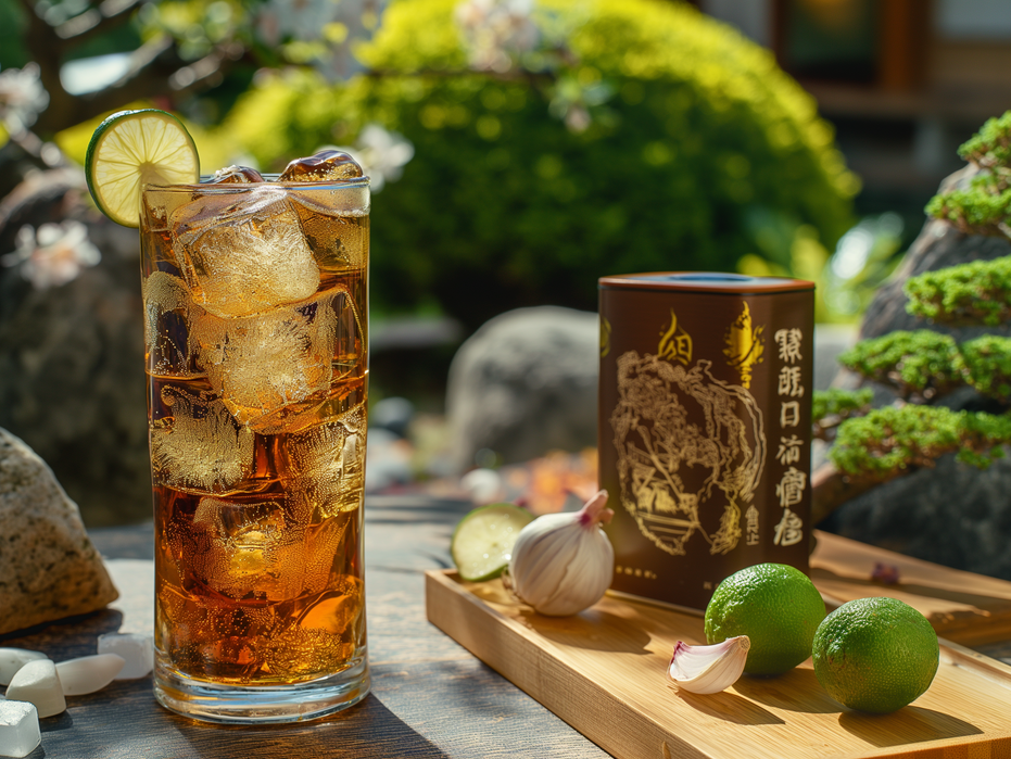 Garden ice tea