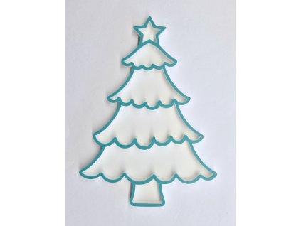 Vysypávací tácek- Vánoční stromek