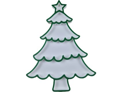 Vysypávací tácek- Vánoční stromek