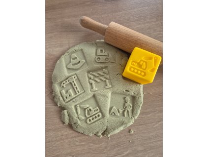 Obtiskávací kostka- Stavba