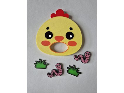 Krmící hlava- Kuřátko