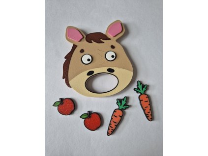 Krmící hlava- Koníček