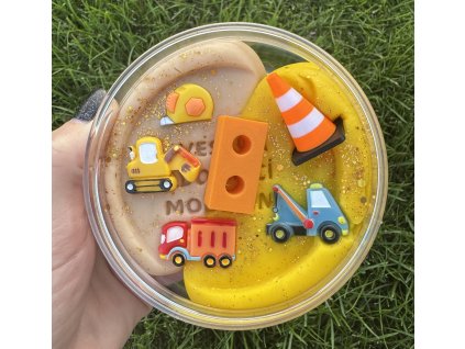 Modelína Auta na stavbě, 270g