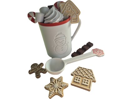 Sada horká čokoláda- bílá