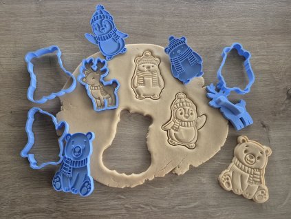 Sada vykrajovátek- Zimní pohlazení