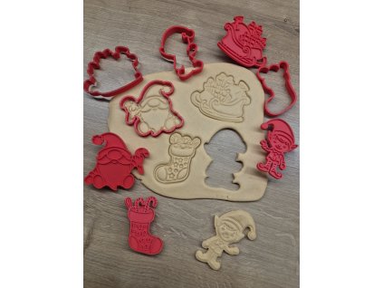 sada vykrajovátek- Vánoční pohoda