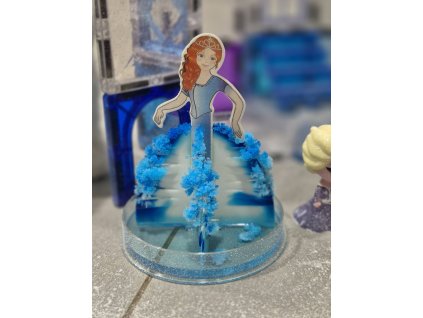 Kouzelná, rostoucí princezna- modrá