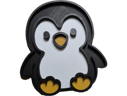 Vysypávací tác- Tučňák