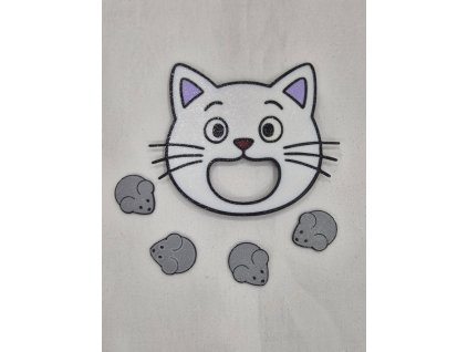 Krmící hlava- Kočka