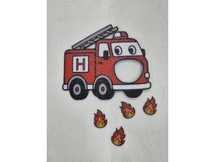 Krmící hlava - Hasičské auto