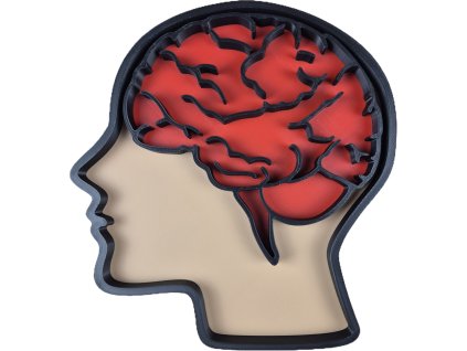 Vysypávací tácek- Mozek