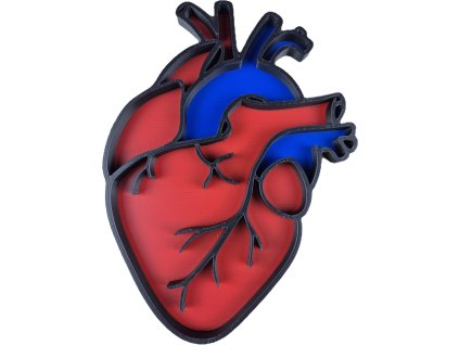 Vysypávací tácek- Lidské srdce