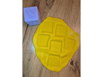 Obtiskávací kostka- ZOO