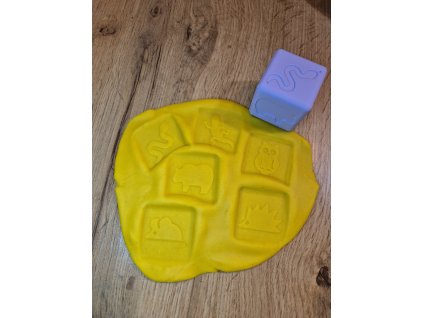 Obtiskávací kostka- Les