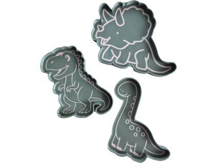 Sada mini vysypávacích tácků- dino