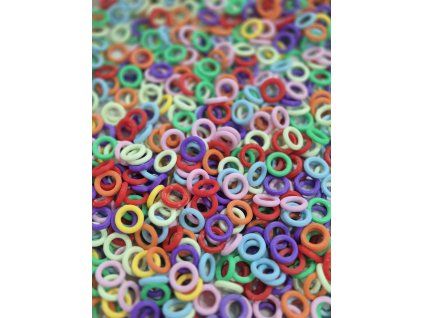 Barevná kroužky - 50g