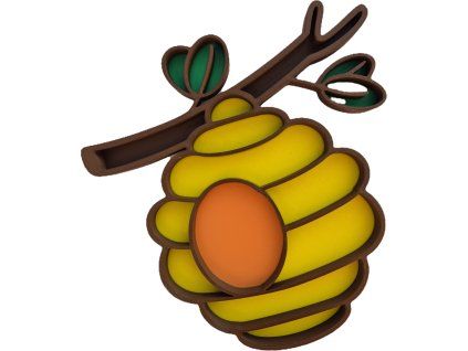 Vysypávací tác- Včelí úl