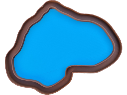 Vysypávací tác- Rybník